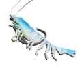 thumbnail image 2 of 1PC 76in TPE Simulation Shrimp Lure with Lead Hook, Abdominal Belt, Luminous Night Fishing Bait, Freshwater Saltwater Lure for Bass Trout Walleye Fishing, 2 of 3
