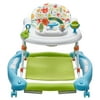 KFFKFF 4-in-1 Toddler Walker, Compact Activity Hub with Wheels, Height Adjustable, Equipped with Music & Toy Tray, Transforms into Seated Learning | Push-Behind | Rocking | Bouncing Mode
