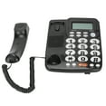 thumbnail image 4 of Home Fixed Phone, Corded Desk Telephone Tilt Display  For Hotel Rooms For Office, 4 of 8