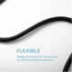 thumbnail image 3 of Stainless Steel Flexible Shower Hose G1/2 Inch Chrome 1.5m 2m 3m Black 300cm Durable Replacement Hose, 3 of 3