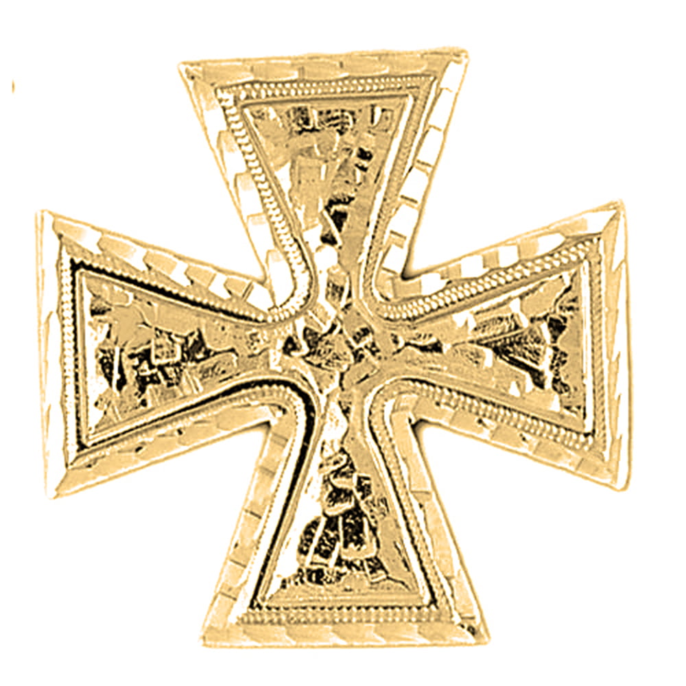 34 mm Jewels Obsession Cross Pendant Sterling Silver 925 Cross Pendant