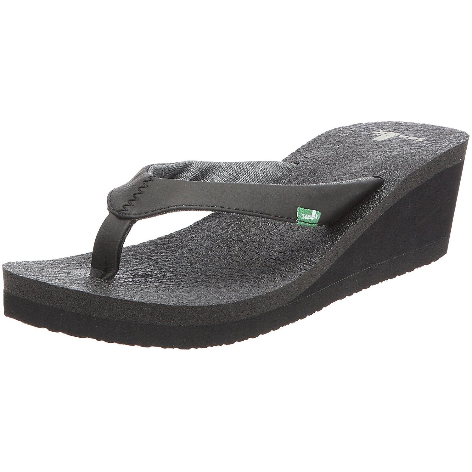 sanuk yoga mat wedge flip flops