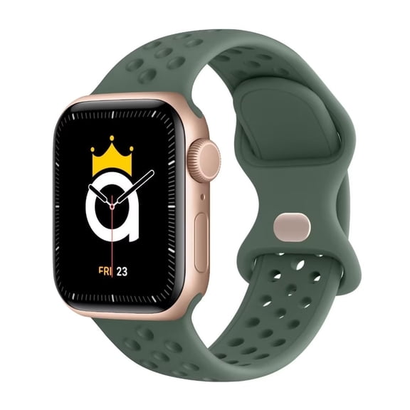 Recoppa Compatible with Apple Watch Band 38mm 40mm 41mm 42mm 44mm 45mm for Women Men, Breathable Sport Soft Silicone Straps Replacement Wristbands for iWatch SEries 9 8 7 6 5 4 3 2 1 SE"