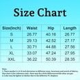 thumbnail image 3 of Cotton Linen Capri Pants for Women Petite Tailored Split Button Elastic Waist Capris Light Weight Summer Casual Straight Leg Capris, 2XL, 3 of 7