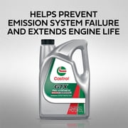 Castrol GTX Full Synthetic High Mileage 5W-30 Motor Oil, 1 Quart