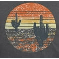thumbnail image 2 of Old Glory Mens Vintage Cactus Sunset Short Sleeve Graphic T Shirt, 2 of 6