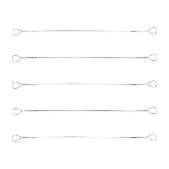 Fox Run Cheese Wire Replacement Set, 5 Stainless Steel Wires, 5.5" long