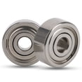 thumbnail image 1 of 2pcs Knitting Machine Metal Machine Head Pulley Roller for Silver Reed SK155 SK270 SK272, 1 of 3