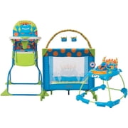 Cosco Monster Syd Walker, High Chair, & Playard Value Set