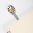 thumbnail image 2 of Marbled Silver Lace-Edged Bookmark: a Delightful Gift for Readers and Book Lovers, 2 of 5