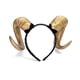 thumbnail image 1 of Diadema con cuernos de carnero para Halloween, aro para el pelo, tocado para fiesta de disfraces de Navidad, tocado para fiesta, 1 of 6