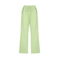 thumbnail image 2 of Fall Fashion Must Haves Trousers Casual Green XLWinter Clothing For Women, 2 of 4