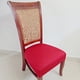 thumbnail image 1 of Funda de Asiento Elástica para Silla de Comedor con Hebilla Invisible de Bloqueo, Resistencia a Arrugas rojo BLESIY Cubierta de asiento de silla de comedor, 1 of 4