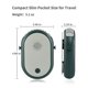 thumbnail image 3 of Ventilador de cuello portátil NQ alimentado por batería USB mini aire acondicionado de mano para pestañas de mujer camping al aire libre Matcha, 3 of 5