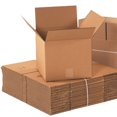 thumbnail image 1 of Cajas de envío AVIDITI pequeñas de 6 pulgadas de largo x 4 pulgadas de ancho x 4 pulgadas de alto, paquete de 25 | Caja de cartón corrugado para embalaje, mudanza y almacenamiento., 1 of 4