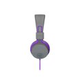 thumbnail image 5 of Refurbished JLab Audio JBuddies Studio Volume Safe, Folding, Over-Ear Kids Headphones with Mic, Graphite/Purple, 5 of 5