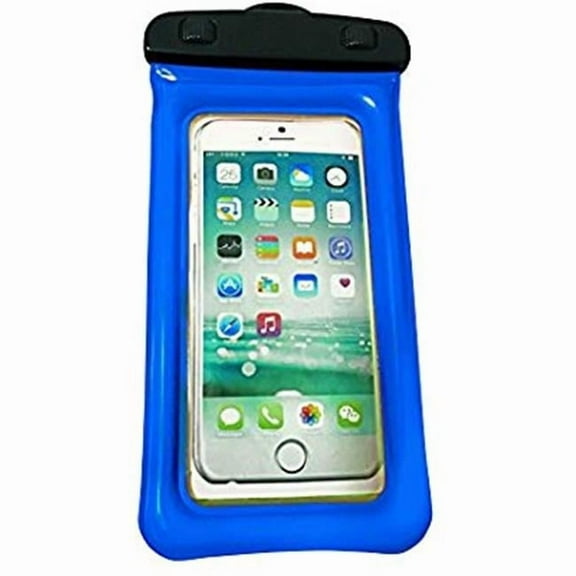 Seachoice Waterproof Phone Holder - Blue - 4 x 8 in.