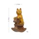 thumbnail image 3 of Escultura, decoración de jardín, cachorro de Pomerania y Akita, 3 of 3