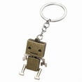 thumbnail image 5 of Vintage Robot Keychains For Men And Boys Metal Robot Charms Funny 3D Accessories for Birthday Or Christmas Gifts, 5 of 11