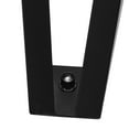thumbnail image 4 of Geometric Heavy Duty Table Legs Solid Metal Dining Table Base 28.4" Black, 4 of 9
