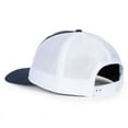thumbnail image 4 of Blank and Custom Outdoor Cap OC771PF Low Pro Ladies Trucker, Soft Snap Closure-Navy/White, 4 of 8