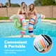 thumbnail image 5 of Joyfy 2 Flotadores Inflables para Piscina para Adultos, con Diseño de Fideos a Rayas, para Piscina, Tumbona, Fiesta, 5 of 7