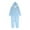 Light Blue, variant on KANG Family Matching Hooded Zip Up clothes Sleepwear For Parents And Kids Festive Holiday Outfits Cozy Loungewear