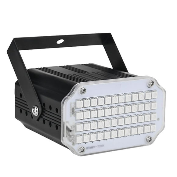 48 RGB led lámpara Estroboscópica Party Flash Activado Por Sonido Iluminación de Escenario (EE. UU.) CUTICAT Luz estroboscópica