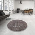 thumbnail image 3 of Ahgly Company Indoor Rectangle Mid-Century Modern Gunmetal Gray Oriental Area Rugs, 4' x 6', 3 of 6