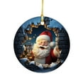 thumbnail image 1 of Acrylic Christmas Break Through Ornament Christmas Gift Pendant, Acrylic Ornament, Acrylic Christmas Pendant, Festive Home Decor, Holiday Gift, Unique Wall Hanging, Clear Acrylic Material,, 1 of 8