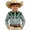 Army Green1, variant on Boys Western Cowboy Button-Down Shirt, Long Sleeve Floral Print Casual Top, Kids Rodeo Style Blouse(Black2,6-7 Years)