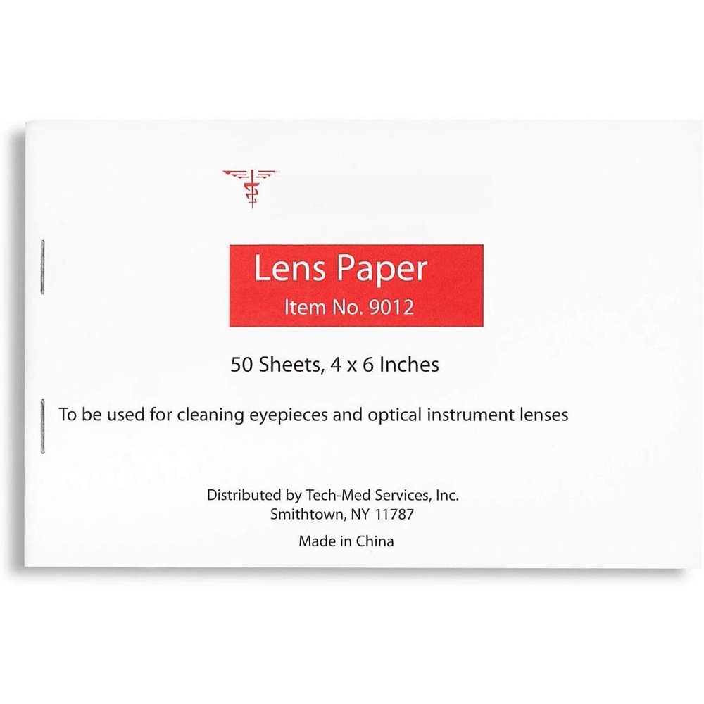Pack of 6000 Lens Cleaning Paper. Soft, Absorbent Paper. Lintless