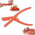thumbnail image 1 of Crustacean Peeling Tool with Spring Mechanism, Effortless Shell Removal for Shrimp and Prawns, Compact 3.5 Inch Wide Food-Grade Kitchen Essential(Red,1pcs), 1 of 7