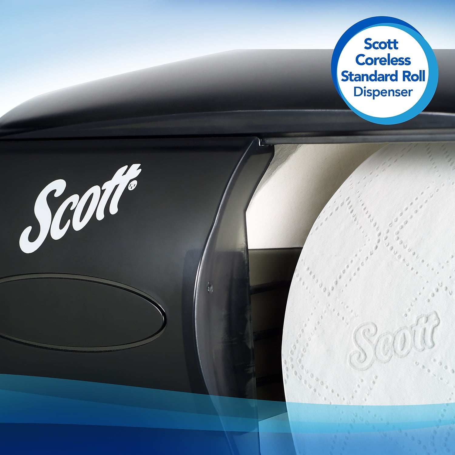 Scott® Pro Small-Core High-Capacity 2-Ply Toilet Paper, 1100' Per Roll, Pack Of 36 Rolls