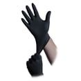 thumbnail image 2 of Guantes de examen Atlantic Safety Products Black Lightning Nitrile, 2 of 7