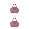 thumbnail image 4 of VONKY Grand Sac à Jouets de Plage Sac de Piscine Sac Anti-Sable en Maille Rose Extra Large 2Set, 4 of 6