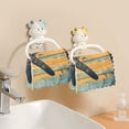 thumbnail image 6 of 6 Packs Starfish Silhouette Kitchen Dish Towels Soft Absorbent Dish Cloths 11"x11", 6 of 9
