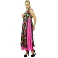 thumbnail image 3 of Phagun Kurti Anrakali Rose pour Femmes, Kurta Indienne à Double Couche, Robe d'Été pour Femmes-22, 3 of 6