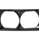 thumbnail image 3 of Cubierta del anillo embellecedor del faro,Cubierta de anillo embellecedor de faro de motocicleta ABS carenado,Bisel de faro doble Road Glide 2015-2020,Embellecedor de faro LED Scowl Touring, 3 of 9