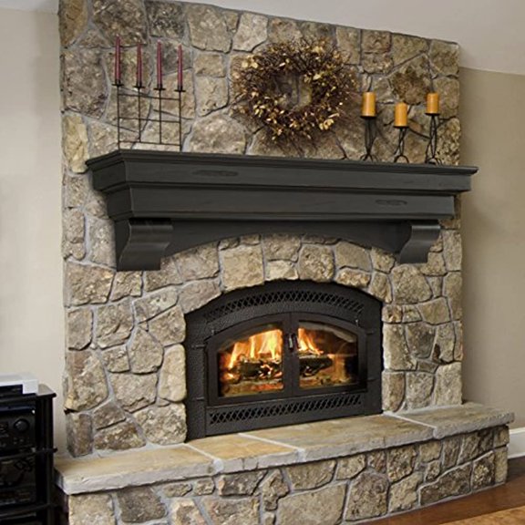 Pearl Celeste Fireplace Mantel Shelf