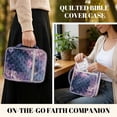 thumbnail image 4 of ZUXONGSY Eagle Cherry Blossom Print Bible Cover for Women Portable Bible Protective Carrier Portable Journal Case with Pen Holder ChuZU Bag for Daily Commuter, 4 of 7