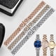 thumbnail image 2 of Correa de acero inoxidable para reloj Armani Starry Sky, pulsera de acero para mujer, correa de acero Longines de 12, 14 y 16 mm, 2 of 5