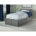 thumbnail image 6 of Mediterranean Mastery Platform Bed with Flat Panel Footboard, Stylish Storage Drawers for Extra Space!, 6 of 6