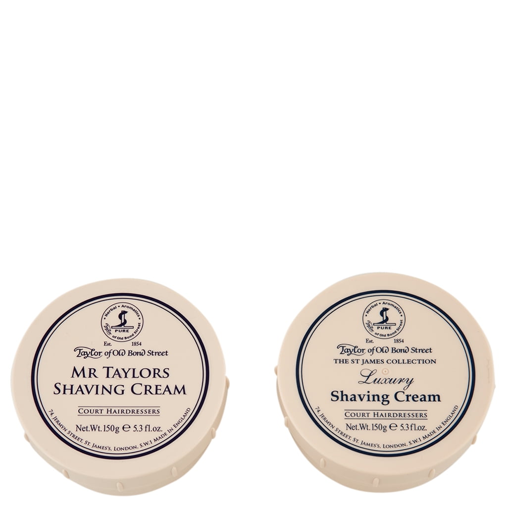 Taylor of Old Bond Street Mr. Taylor Shaving Cream 150g & St James
