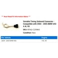 thumbnail image 2 of Variable Timing Solenoid Connector - Compatible with 2004 - 2005 BMW 545i 4.4L V8, 2 of 2
