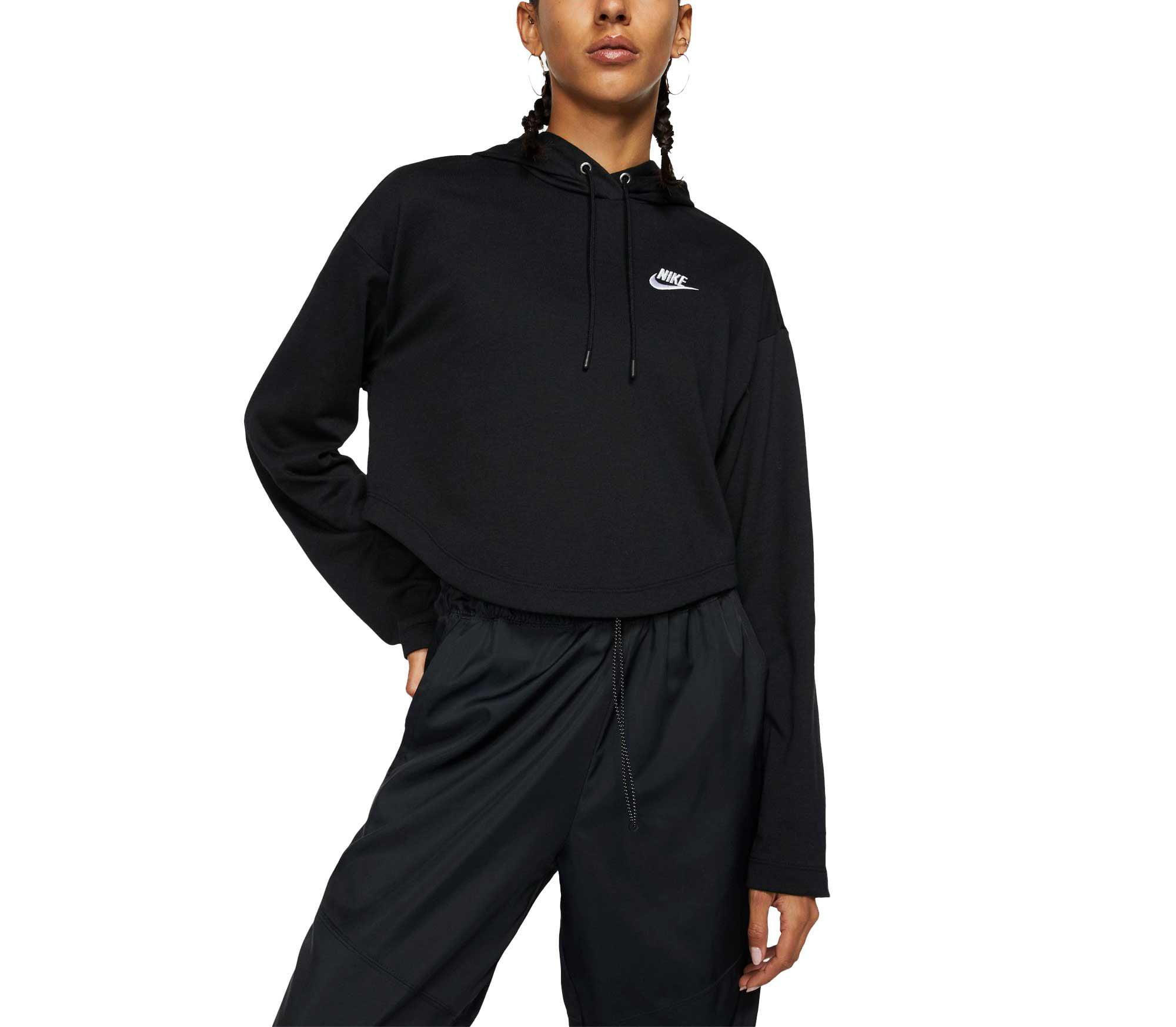 nike women's sportswear jersey hoodie