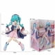 thumbnail image 1 of Estatua de Hatsune Miku de Anime, modelo de estatuillas de cantante Virtual de Manga, juguetes de escritorio de computadora, decoración de pasteles, juguetes lindos, Original, nuevo, 14cm qiuyongming unisex, 1 of 2