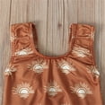 thumbnail image 5 of TOOYOU Girls One-Piece Swimsuit Baby Bathing Suit Swimwear Sun Pattern Swimsuit Sweet Girl Swimsuits For Size 18-24 Months Brown, 5 of 7