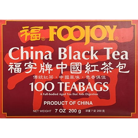 Foojoy Chine Thé noir - 100 sachets de thé