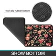 thumbnail image 6 of Pioneer Flower Floral Print Pattern Kitchen Rugs Sets Of 2,Anti Fatigue Kitchen Mat Rugs Non Slip Washable,Decorative Kitchen Floor Mats for Kitchen,Sink,Laundry,17"X30"+17"X47", 6 of 7